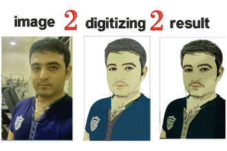convert live image into embroidery digitizing dst, pes, emb, file