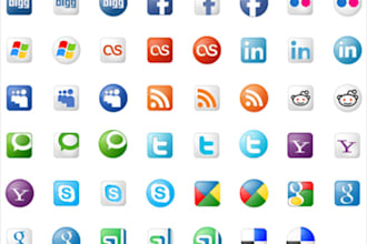 create 1000+ social bookmarks to your 2 websites and ping them