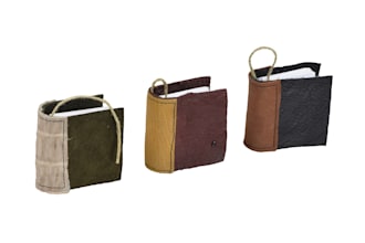 send you a handmade tiny leather book