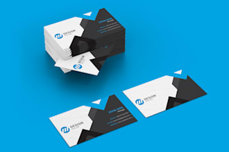 design professional, stylish business card