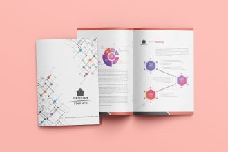 design crypto blockchain white paper, ebook and nft art