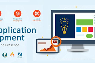 build or modify complete and advanced web application