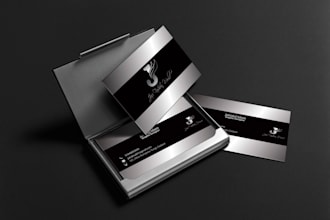 design professional and stylish business card