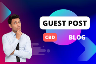 write and publish a guest post on cbd and marijuana blog