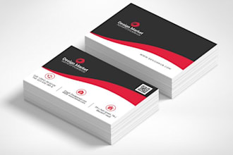 design stunning business card with 5 versions