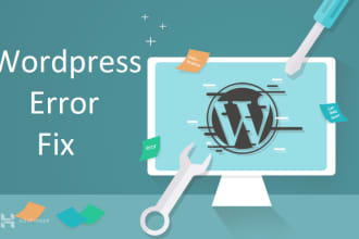 fix wordpress bug, error or technical problem within 1 hour