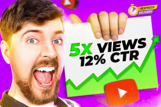 do youtube thumbnail design that drives a high CTR