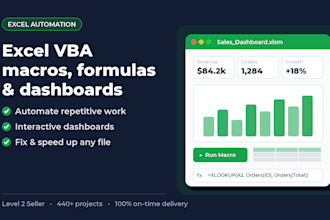 build custom excel vba applications, user forms and add ins