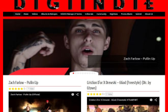 feature your music, album or video on digiindie