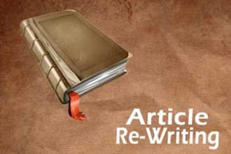 manually sentence rewrite up to 1000 words
