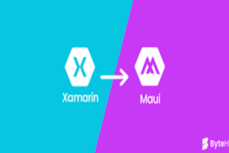 fix bugs and develop cross platform app in xamarin or maui
