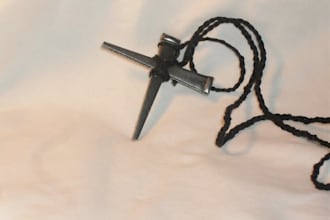 make you a cross necklace made from nails