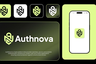 design a saas logo for your saas, ai, or software startup that is timeless