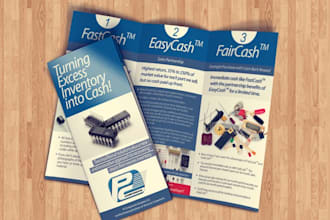 create a custom , modern and professional brochure