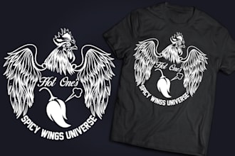 make best custom vintage t shirt and merch design