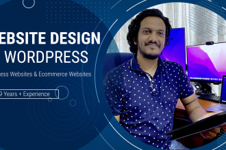 design wordpress website for you