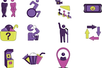 make icons and set of icons