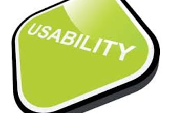 provide a report of your website usability