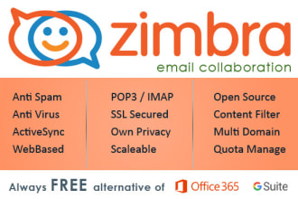 install maintain or migrate zimbra mail server