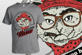 create 3 original t shirt designs ready for merch by amazon