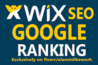 do best wix website seo, for google first page top ranking