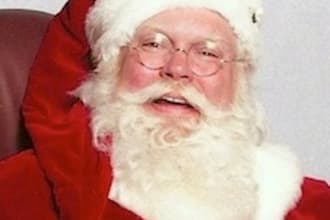 create a personalized video message from Santa Claus