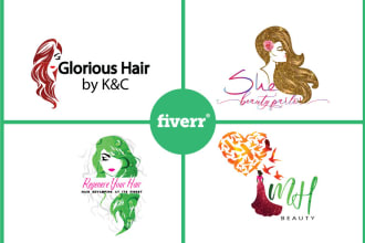 design beautiful feminine logo in 5 hours