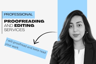 proofread your manuscript, article, or resume quickly