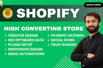 design and develop your premium shopify store