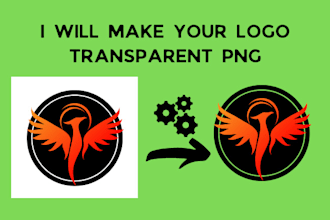 make your logo transparent png