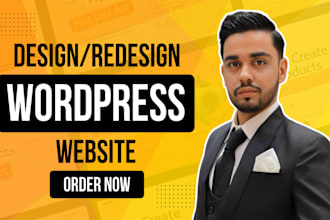 design, redesign, clone, revamp or customize wordpress website
