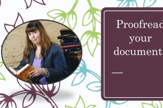 edit your documents for spelling, punctuation, and grammar