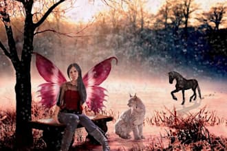 turn your picture into an original Fantasy