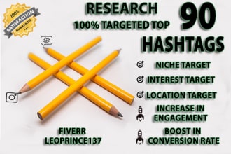 research top best 90 instagram hashtags for your business