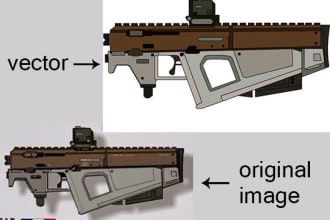 convert any photo or drawing to vector
