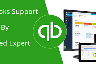 do monthly accounting and bookkeeping using quickbooks