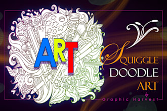 draw doodle art illustration graffiti for anything