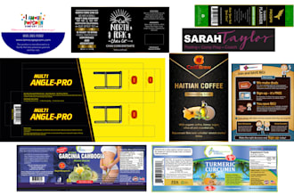 design professional product label