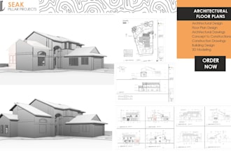 architectural drawings, floor plan, house plan