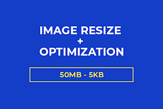 reduce image size or optimize images for website