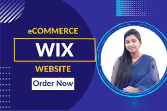 create wix ecommerce website and load products