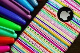 do a customized DIY designed iphone case and mail it to you