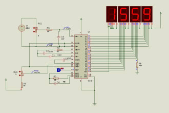 design circuits, microcontroller coding