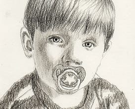 draw an amazing basic custom sketch portrait