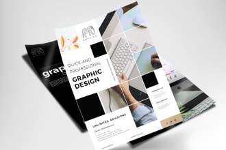 professionally design a flyer, brochure, booklet or pamphlet