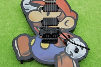 design an Electric Guitar for you