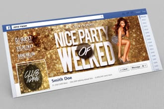 design amazing facebook twitter linkedin page cover