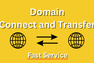 fast connect domain or transfer any domain to any website or platform