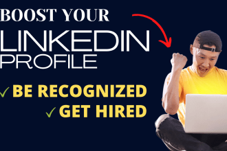 develop your linkedin company page and professional profile