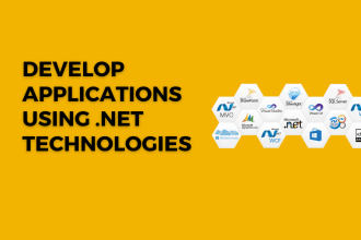 develop applications using dot net technologies